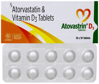 Atovastrin D3 Tablet 10